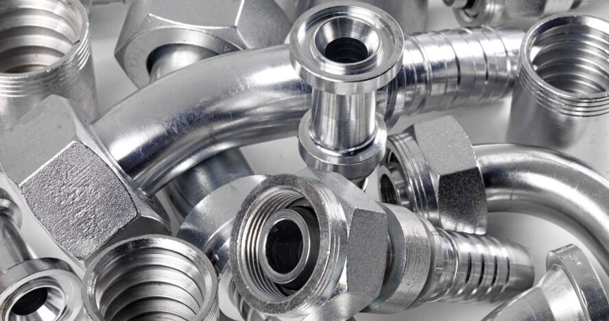 Flextech Hose Hydraulic Compression Fittings